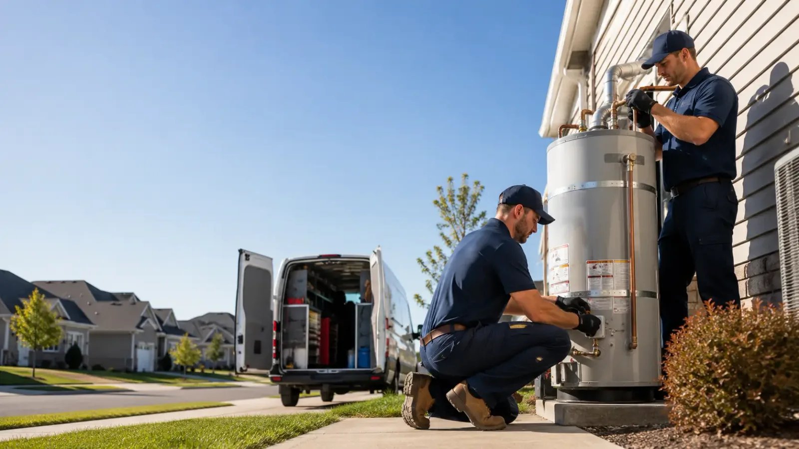 Water Heater Installation in Templeton, IN